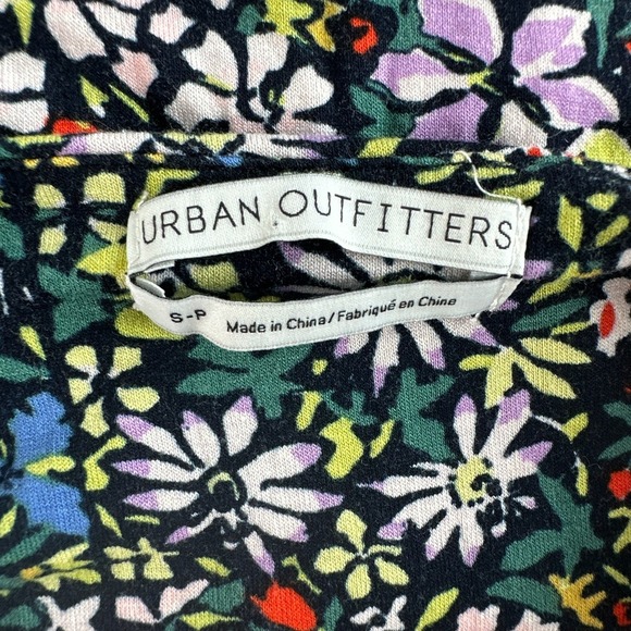 Urban Outfitters Dress Small Bodycon Mini Tank Floral Colorful Justine 90s Boho - Picture 3 of 8